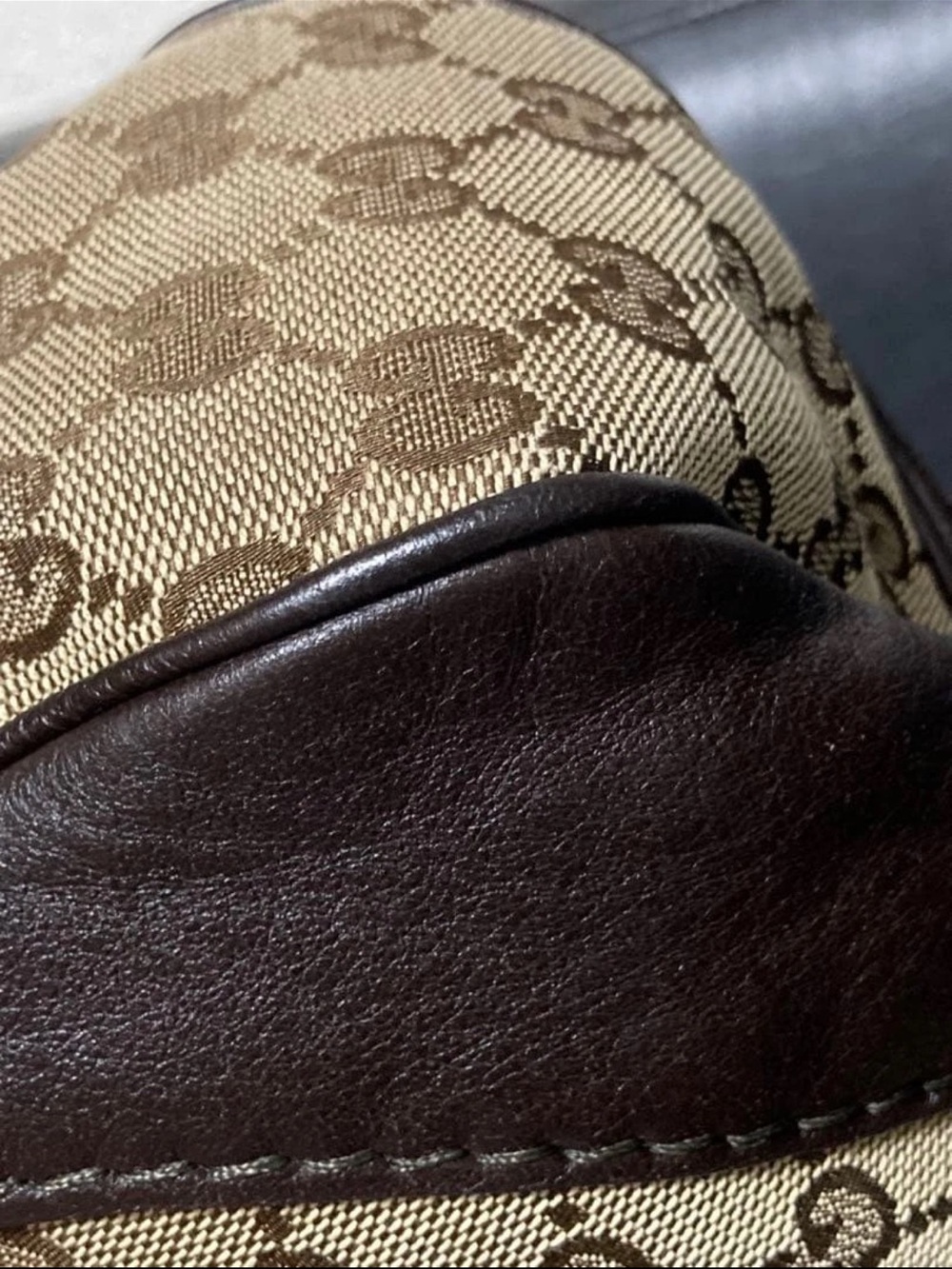 Gucci Brown GG Canvas Hobo Bag - Picture 7 of 16